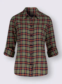Chemisier en flanelle pur coton