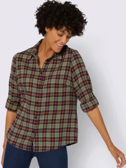 Chemisier en flanelle pur coton