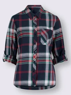 Chemisier en flanelle pur coton