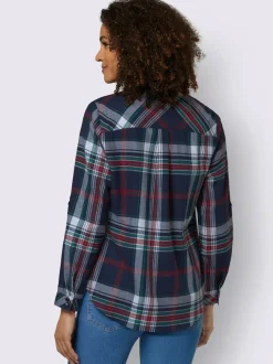 Chemisier en flanelle pur coton