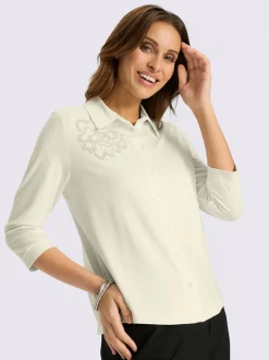 Chemisier en jersey 95% viscose