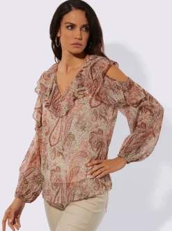Chemisier en mousseline viscose