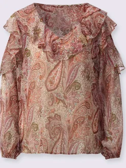 Chemisier en mousseline viscose