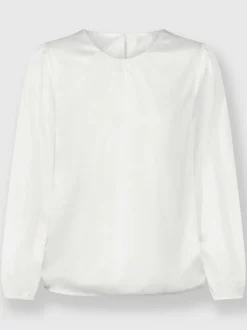 Chemisier en satin polyester recyclé