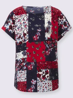 Chemisier joli aspect patchwork