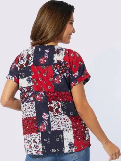 Chemisier joli aspect patchwork