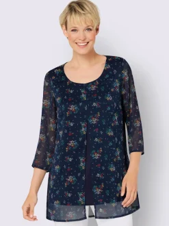 Chemisier long aspect 2 en 1 tendance