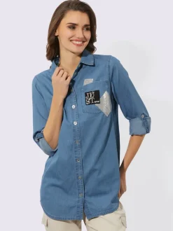 Chemisier long pur coton