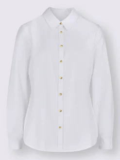 Chemisier à manches longues 50% coton