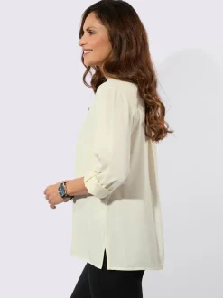 Chemisier à manches longues pure viscose