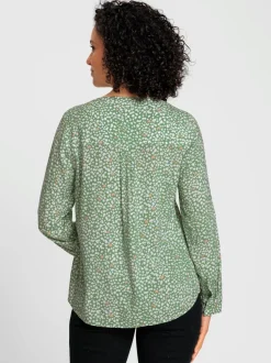 Chemisier à manches longues pure viscose