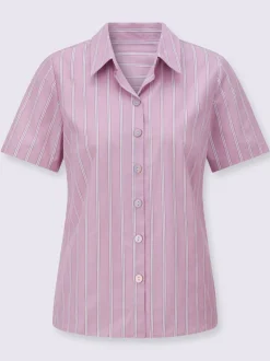 Chemisier rayé 50% coton