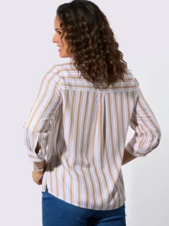 Chemisier rayé pure viscose
