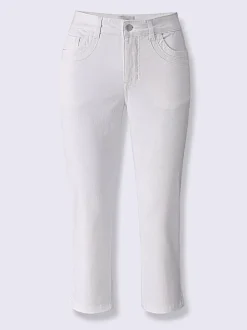 Corsaire en jean coton extensible confortable