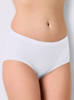 Culotte taille haute côtes fines
