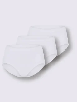 Culotte taille haute côtes fines