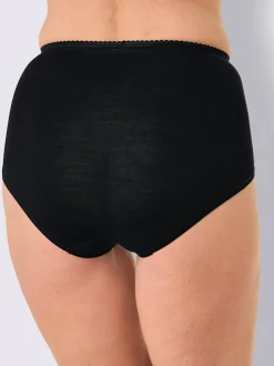 Culotte taille haute laine vierge