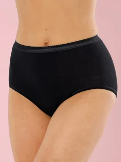 Culotte taille haute laine vierge