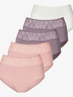 Culotte taille haute lot de 5 panties vivance