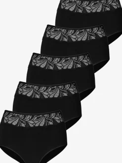 Culotte taille haute lot de 5 panties vivance