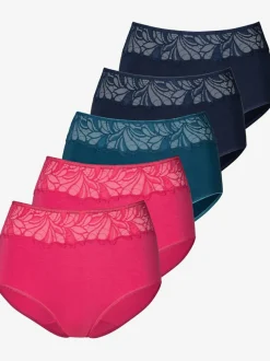 Culotte taille haute lot de 5 panties vivance