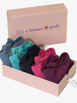 Culotte taille haute lot de 5 slips taille haute lascana