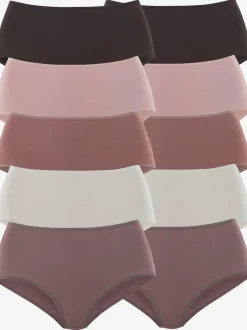 Culotte taille haute lot de 10 slips taille haute pratique