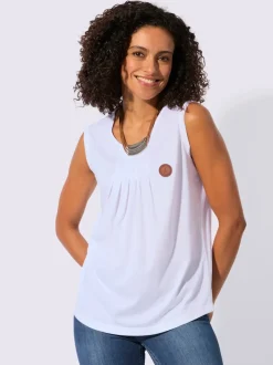 Débardeur 50% coton et 50% modal