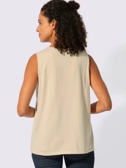 Débardeur en dentelle 80% coton