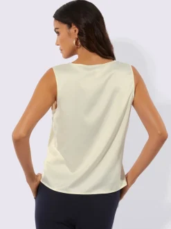 Débardeur en satin élégant
