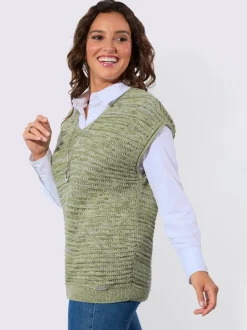 Débardeur en tricot ajouré