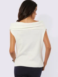 Débardeur en tricot avec viscose (ecovero)