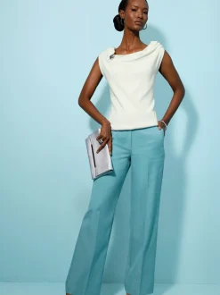 Débardeur en tricot avec viscose (ecovero)