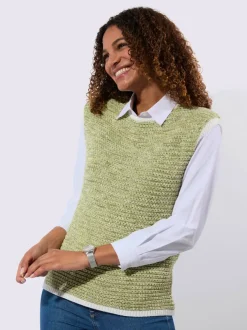 Débardeur en tricot 50% coton