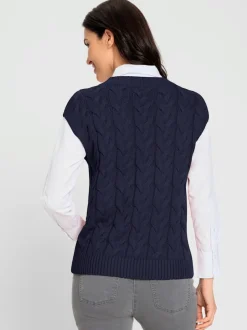 Débardeur en tricot 50% coton