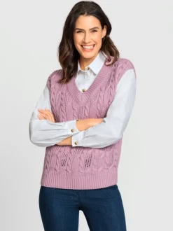 Débardeur en tricot 50% coton