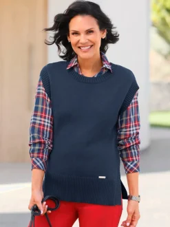 Débardeur en tricot 50% coton