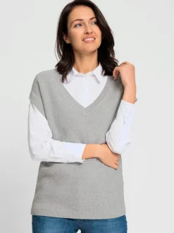 Débardeur en tricot coton issu de l’agriculture biologique