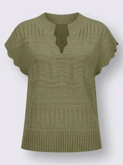 Débardeur en tricot doux et chaud