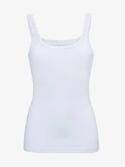 Débardeur femme détails en dentelle