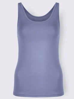 Débardeur féminin près du corps bretelles fines