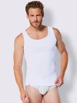 Débardeur masculin côtes fines