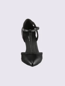 Escarpins matière synthétique imitation nappa