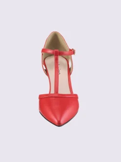 Escarpins matière synthétique imitation nappa