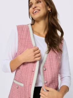 Gilet aspect bouclé