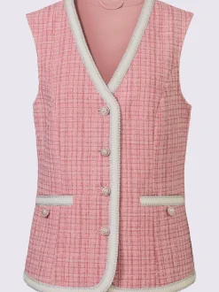 Gilet aspect bouclé