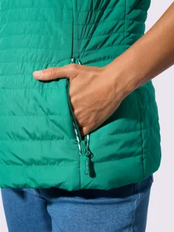 Gilet à capuche capuche amovible