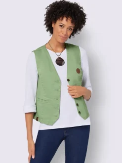 Gilet en jean qualité coton