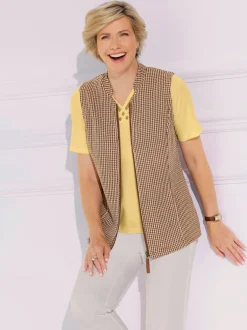 Gilet en jersey avec coton