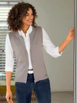 Gilet en tricot 50% coton